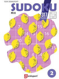 Denksport puzzelboek Sudoku Mix 2
