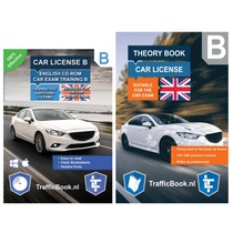 Auto Theorieboek Engels 2020 met Engelse Auto Theorie CD - Car Theory Book + Exam CD