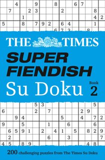 The Times Super Fiendish Su Doku Book 2 voorzijde