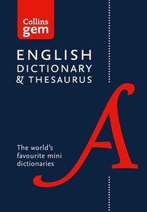 English Gem Dictionary and Thesaurus voorzijde