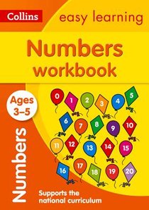 Numbers Workbook Ages 3-5 voorzijde