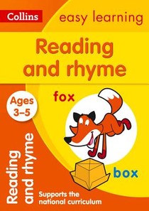 Reading and Rhyme Ages 3-5 voorzijde