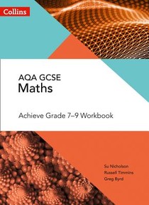 AQA GCSE Maths Achieve Grade 7-9 Workbook voorzijde