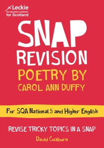 National 5/Higher English Revision: Poetry by Carol Ann Duffy voorzijde