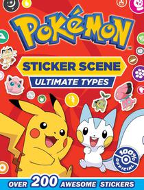 POKEMON ULTIMATE TYPES STICKER SCENE voorzijde