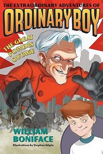 The Extraordinary Adventures of Ordinary Boy, Book 3: The Great Powers Outage voorzijde
