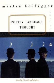 Poetry, Language, Thought voorzijde