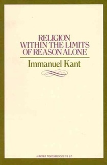 Religion within the Limits of Reason Alone voorzijde