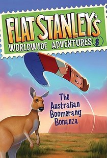 Flat Stanley's Worldwide Adventures #8: The Australian Boomerang Bonanza voorzijde