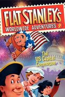 Flat Stanley's Worldwide Adventures #9: The US Capital Commotion voorzijde