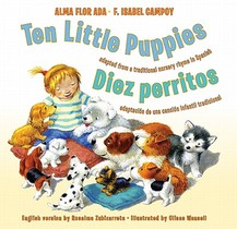 Ten Little Puppies/Diez perritos