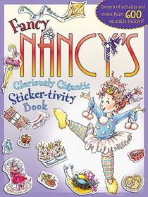 Fancy Nancy's Gloriously Gigantic Sticker-tivity Book voorzijde