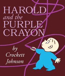 Harold and the Purple Crayon Board Book voorzijde