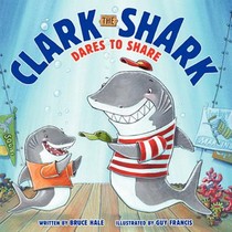 CLARK THE SHARK DARES TO SHARE voorzijde