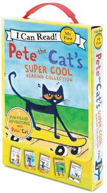 Pete the Cat's Super Cool Reading Collection voorzijde