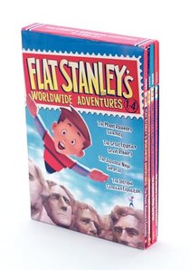 Flat Stanley's Worldwide Adventures #1-4 Box Set voorzijde