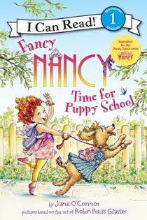 Fancy Nancy: Time for Puppy School voorzijde