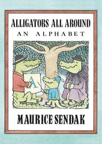 Sendak, M: Alligators All Around Board Book voorzijde