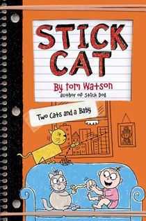 Stick Cat: Two Cats and a Baby voorzijde