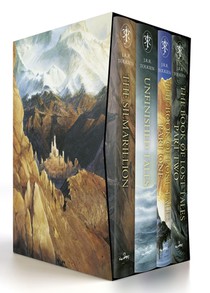 The History of Middle-Earth Box Set #1: The Silmarillion / Unfinished Tales / Book of Lost Tales, Part One / Book of Lost Tales, Part Two voorzijde