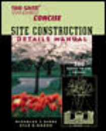 Time-Saver Standards Site Construction Details Manual