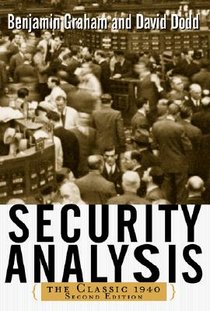 Security Analysis: The Classic 1940 Edition voorzijde