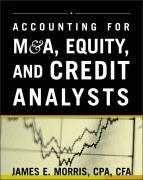 Accounting for M&A, Equity, and Credit Analysts voorzijde