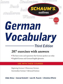Schaum's Outline of German Vocabulary, 3ed
