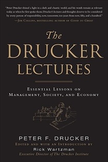 The Drucker Lectures: Essential Lessons on Management, Society and Economy voorzijde