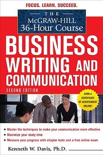 The McGraw-Hill 36-Hour Course in Business Writing and Communication, Second Edition voorzijde