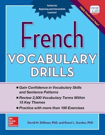 French Vocabulary Drills voorzijde