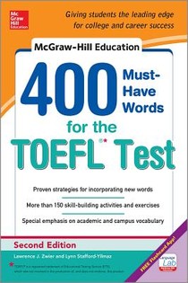 McGraw-Hill Education 400 Must-Have Words for the TOEFL voorzijde