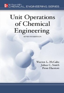 Unit Operations of Chemical Engineering voorzijde