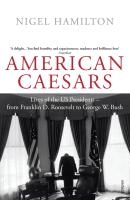 American Caesars voorzijde