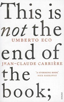 This is Not the End of the Book voorzijde