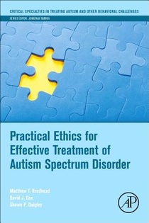 Practical Ethics for Effective Treatment of Autism Spectrum Disorder voorzijde