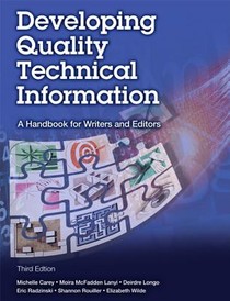 Developing Quality Technical Information voorzijde