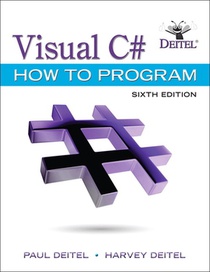 VISUAL C# HOW TO PROGRAM