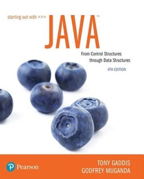 Starting Out with Java voorzijde