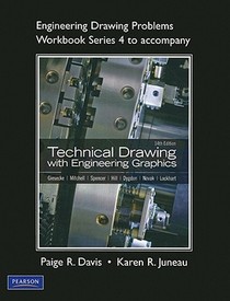 Engineering Drawing Problems Workbook (Series 4) for Technical Drawing with Engineering Graphics