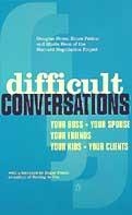 Difficult Conversations voorzijde