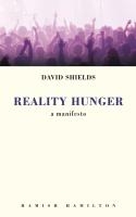 Reality Hunger