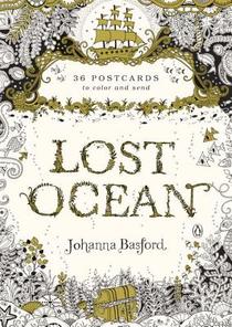 Lost Ocean: 36 Postcards to Color and Send voorzijde