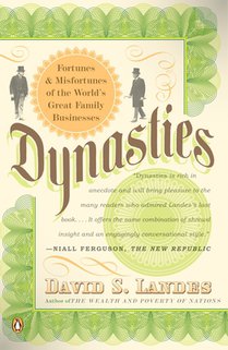 Dynasties: Fortunes and Misfortunes of the World's Great Family Businesses voorzijde