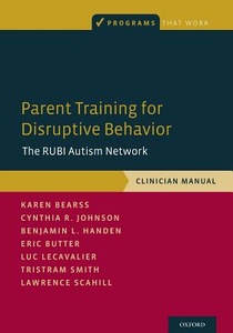 Parent Training for Disruptive Behavior voorzijde