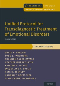 Unified Protocol for Transdiagnostic Treatment of Emotional Disorders voorzijde