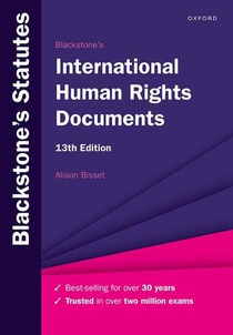 Blackstone's International Human Rights Documents voorzijde