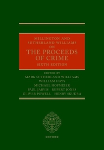 Millington and Sutherland Williams on the Proceeds of Crime