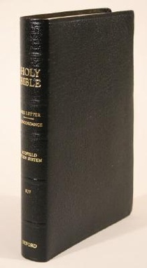 The Old Scofield® Study Bible, KJV, Classic Edition voorzijde