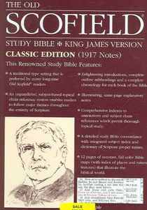 Old Scofield Study Bible-KJV-Classic voorzijde